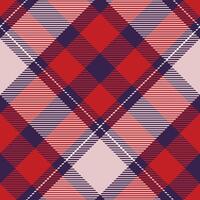 Écossais tartan sans couture modèle. vichy motifs modèle pour conception ornement. sans couture en tissu texture. vecteur