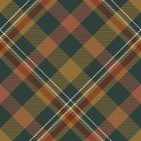 Écossais tartan plaid sans couture modèle, plaids modèle transparent. traditionnel Écossais tissé tissu. bûcheron chemise flanelle textile. modèle tuile échantillon inclus. vecteur