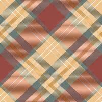 Écossais tartan plaid sans couture modèle, tartan plaid modèle transparent. pour foulard, robe, jupe, autre moderne printemps l'automne hiver mode textile conception. vecteur