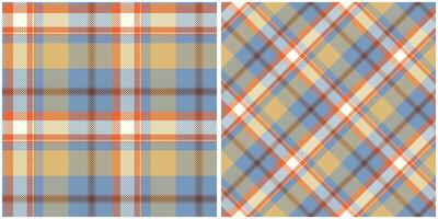 tartan sans couture modèle. sucré pastel plaid motifs pour chemise impression, vêtements, Robes, nappes, couvertures, literie, papier, couette, tissu et autre textile des produits. vecteur