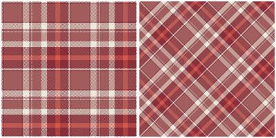 Écossais tartan modèle. damier modèle sans couture tartan illustration ensemble pour foulard, couverture, autre moderne printemps été l'automne hiver vacances en tissu imprimer. vecteur