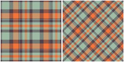 Écossais tartan modèle. vichy motifs flanelle chemise tartan motifs. branché carrelage pour fonds d'écran. vecteur