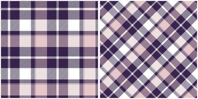 Écossais tartan sans couture modèle. vichy motifs flanelle chemise tartan motifs. branché carrelage pour fonds d'écran. vecteur