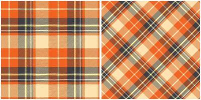 tartan plaid sans couture modèle. Écossais plaid, sans couture tartan illustration ensemble pour foulard, couverture, autre moderne printemps été l'automne hiver vacances en tissu imprimer. vecteur