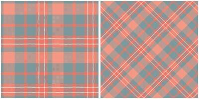 classique Écossais tartan conception. plaids modèle transparent. sans couture tartan illustration ensemble pour foulard, couverture, autre moderne printemps été l'automne hiver vacances en tissu imprimer. vecteur