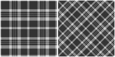 Écossais tartan plaid sans couture modèle, plaid motifs transparent. traditionnel Écossais tissé tissu. bûcheron chemise flanelle textile. modèle tuile échantillon inclus. vecteur