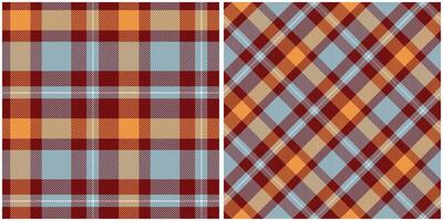 tartan sans couture modèle. sucré pastel plaids modèle modèle pour conception ornement. sans couture en tissu texture. vecteur