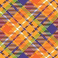 Écossais tartan modèle. plaid modèle sans couture sans couture tartan illustration ensemble pour foulard, couverture, autre moderne printemps été l'automne hiver vacances en tissu imprimer. vecteur