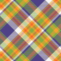 Écossais tartan modèle. damier modèle pour chemise impression, vêtements, Robes, nappes, couvertures, literie, papier, couette, tissu et autre textile des produits. vecteur