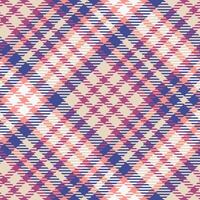 Écossais tartan sans couture modèle. plaid modèle sans couture pour foulard, robe, jupe, autre moderne printemps l'automne hiver mode textile conception. vecteur