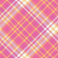 tartan plaid sans couture modèle. plaid motifs transparent. modèle pour conception ornement. sans couture en tissu texture. vecteur