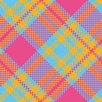 tartan sans couture modèle. abstrait vérifier plaid modèle pour foulard, robe, jupe, autre moderne printemps l'automne hiver mode textile conception. vecteur