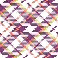 tartan plaid modèle transparent. vérificateur modèle. flanelle chemise tartan motifs. branché carrelage illustration pour fonds d'écran. vecteur