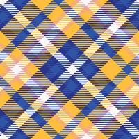 Écossais tartan plaid sans couture modèle, damier modèle. pour foulard, robe, jupe, autre moderne printemps l'automne hiver mode textile conception. vecteur