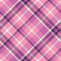 Écossais tartan plaid sans couture modèle, vichy motifs. modèle pour conception ornement. sans couture en tissu texture. illustration vecteur