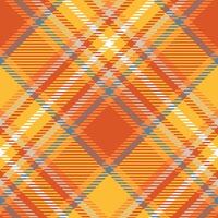 tartan sans couture modèle. Écossais tartan modèle pour foulard, robe, jupe, autre moderne printemps l'automne hiver mode textile conception. vecteur