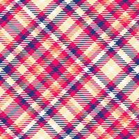 plaid modèle transparent. tartan plaid sans couture modèle. modèle pour conception ornement. sans couture en tissu texture. vecteur