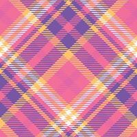 tartan plaid sans couture modèle. plaid modèle transparent. sans couture tartan illustration ensemble pour foulard, couverture, autre moderne printemps été l'automne hiver vacances en tissu imprimer. vecteur