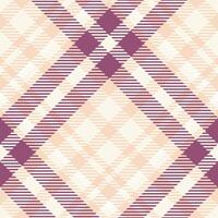 tartan plaid sans couture modèle. plaids modèle transparent. flanelle chemise tartan motifs. branché carrelage illustration pour fonds d'écran. vecteur