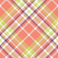 tartan plaid modèle transparent. damier modèle. sans couture tartan illustration ensemble pour foulard, couverture, autre moderne printemps été l'automne hiver vacances en tissu imprimer. vecteur