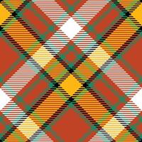 Écossais tartan plaid sans couture modèle, classique Écossais tartan conception. pour foulard, robe, jupe, autre moderne printemps l'automne hiver mode textile conception. vecteur