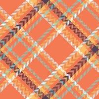 Écossais tartan modèle. vichy motifs flanelle chemise tartan motifs. branché carrelage pour fonds d'écran. vecteur