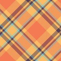 Écossais tartan modèle. vichy motifs pour foulard, robe, jupe, autre moderne printemps l'automne hiver mode textile conception. vecteur