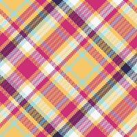 Écossais tartan sans couture modèle. classique Écossais tartan conception. modèle pour conception ornement. sans couture en tissu texture. vecteur