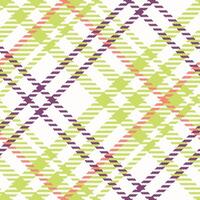 tartan plaid modèle transparent. plaid modèle transparent. pour foulard, robe, jupe, autre moderne printemps l'automne hiver mode textile conception. vecteur