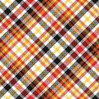 Écossais tartan plaid sans couture modèle, tartan plaid modèle transparent. pour foulard, robe, jupe, autre moderne printemps l'automne hiver mode textile conception. vecteur