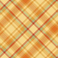 Écossais tartan plaid sans couture modèle, vichy motifs. flanelle chemise tartan motifs. branché carrelage illustration pour fonds d'écran. vecteur