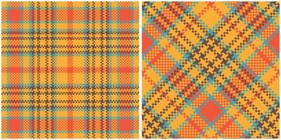 tartan modèle transparent. sucré damier modèle pour foulard, robe, jupe, autre moderne printemps l'automne hiver mode textile conception. vecteur