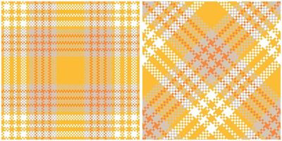 tartan sans couture modèle. Écossais tartan modèle pour foulard, robe, jupe, autre moderne printemps l'automne hiver mode textile conception. vecteur