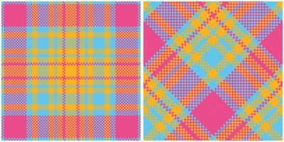 tartan sans couture modèle. abstrait vérifier plaid modèle pour foulard, robe, jupe, autre moderne printemps l'automne hiver mode textile conception. vecteur