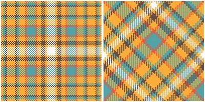 tartan modèle transparent. sucré vérificateur modèle traditionnel Écossais tissé tissu. bûcheron chemise flanelle textile. modèle tuile échantillon inclus. vecteur