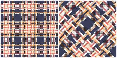 plaid modèle transparent. vérificateur modèle sans couture tartan illustration ensemble pour foulard, couverture, autre moderne printemps été l'automne hiver vacances en tissu imprimer. vecteur