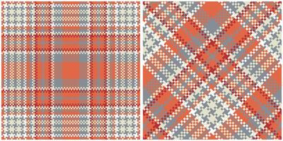 tartan modèle transparent. sucré plaid modèle flanelle chemise tartan motifs. branché carrelage pour fonds d'écran. vecteur