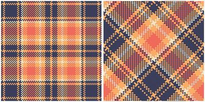 plaid modèle transparent. damier modèle sans couture tartan illustration ensemble pour foulard, couverture, autre moderne printemps été l'automne hiver vacances en tissu imprimer. vecteur