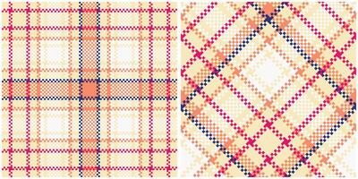 plaid modèle transparent. traditionnel Écossais à carreaux Contexte. sans couture tartan illustration ensemble pour foulard, couverture, autre moderne printemps été l'automne hiver vacances en tissu imprimer. vecteur