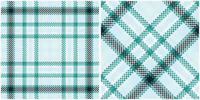 tartan modèle transparent. pastel Écossais tartan modèle flanelle chemise tartan motifs. branché carrelage pour fonds d'écran. vecteur