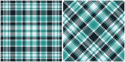 tartan modèle transparent. pastel classique plaid tartan modèle pour conception ornement. sans couture en tissu texture. vecteur