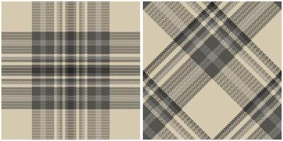 Écossais tartan sans couture modèle. damier modèle pour foulard, robe, jupe, autre moderne printemps l'automne hiver mode textile conception. vecteur