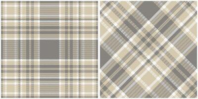 Écossais tartan sans couture modèle. classique plaid tartan pour foulard, robe, jupe, autre moderne printemps l'automne hiver mode textile conception. vecteur