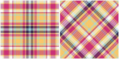 Écossais tartan sans couture modèle. classique Écossais tartan conception. modèle pour conception ornement. sans couture en tissu texture. vecteur