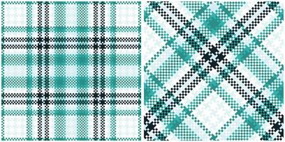 tartan modèle transparent. pastel Écossais plaid, flanelle chemise tartan motifs. branché carrelage pour fonds d'écran. vecteur