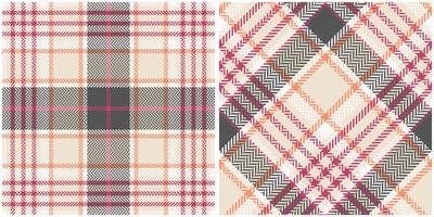 classique Écossais tartan conception. damier modèle. flanelle chemise tartan motifs. branché carrelage pour fonds d'écran. vecteur