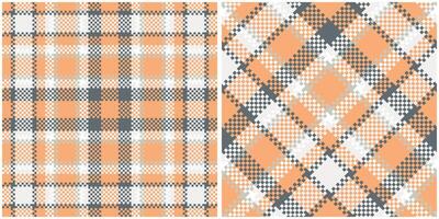 tartan sans couture modèle. sucré pastel plaid modèle pour chemise impression, vêtements, Robes, nappes, couvertures, literie, papier, couette, tissu et autre textile des produits. vecteur