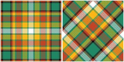 Écossais tartan plaid sans couture modèle, abstrait vérifier plaid modèle. pour foulard, robe, jupe, autre moderne printemps l'automne hiver mode textile conception. vecteur