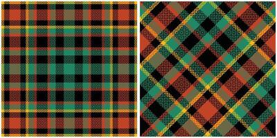 Écossais tartan plaid sans couture modèle, classique Écossais tartan conception. pour foulard, robe, jupe, autre moderne printemps l'automne hiver mode textile conception. vecteur