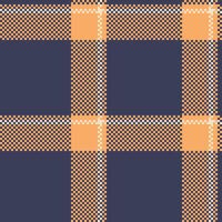 plaid motifs transparent. classique plaid tartan sans couture tartan illustration ensemble pour foulard, couverture, autre moderne printemps été l'automne hiver vacances en tissu imprimer. vecteur